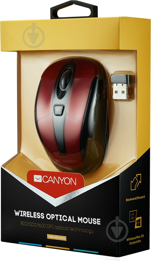 Миша Canyon CNR-MSOW06R red - фото 4