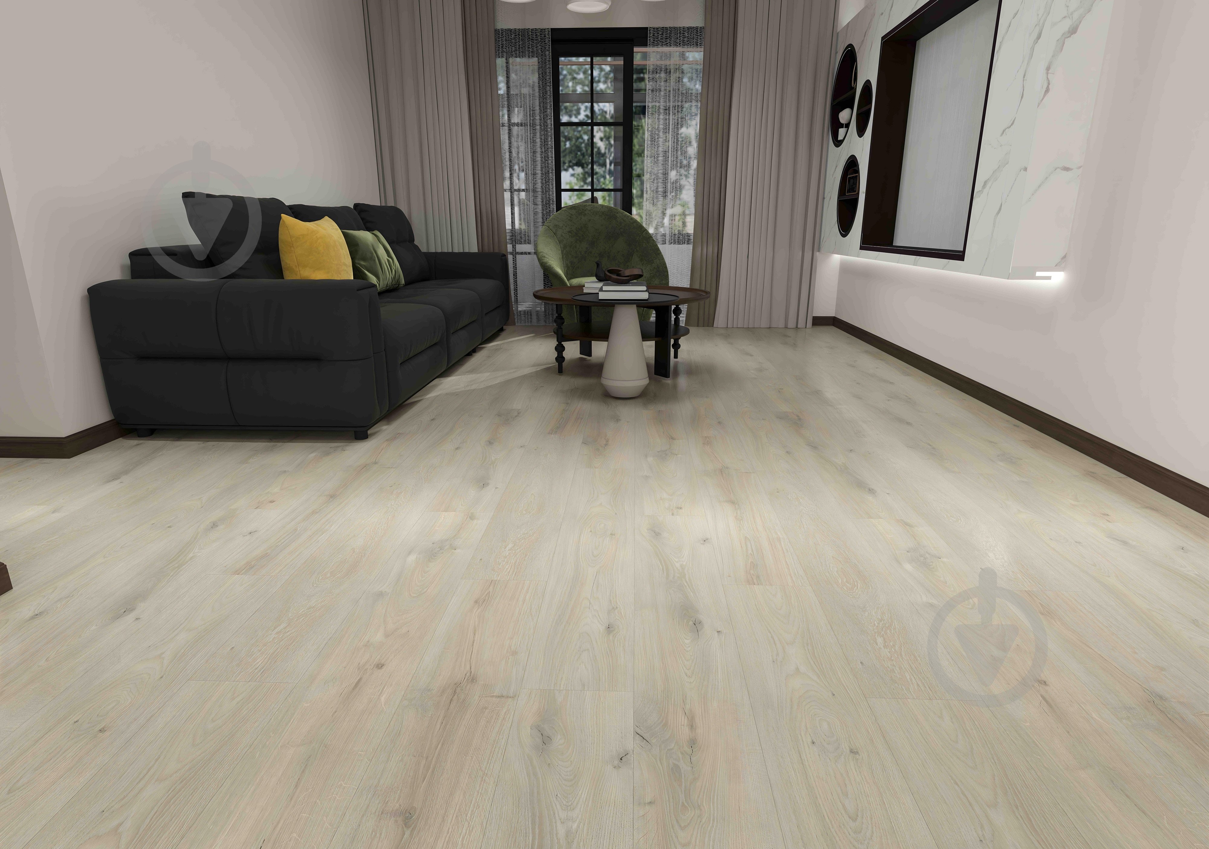 Ламінат GROSS WALD Great Lands 4V дуб ерхай 33/АС5/8 мм - фото 2