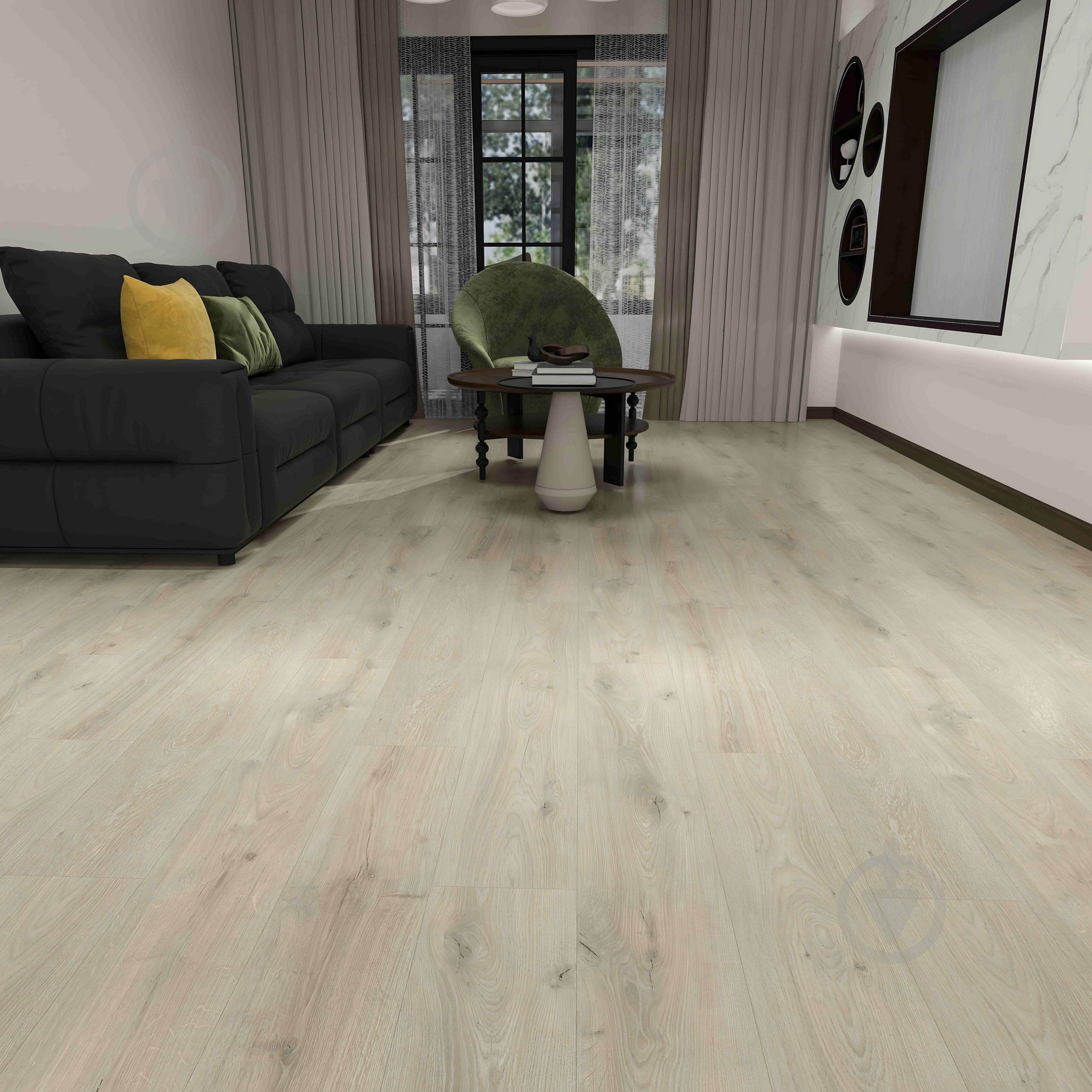 Ламінат GROSS WALD Great Lands 4V дуб ерхай 33/АС5/8 мм - фото 1