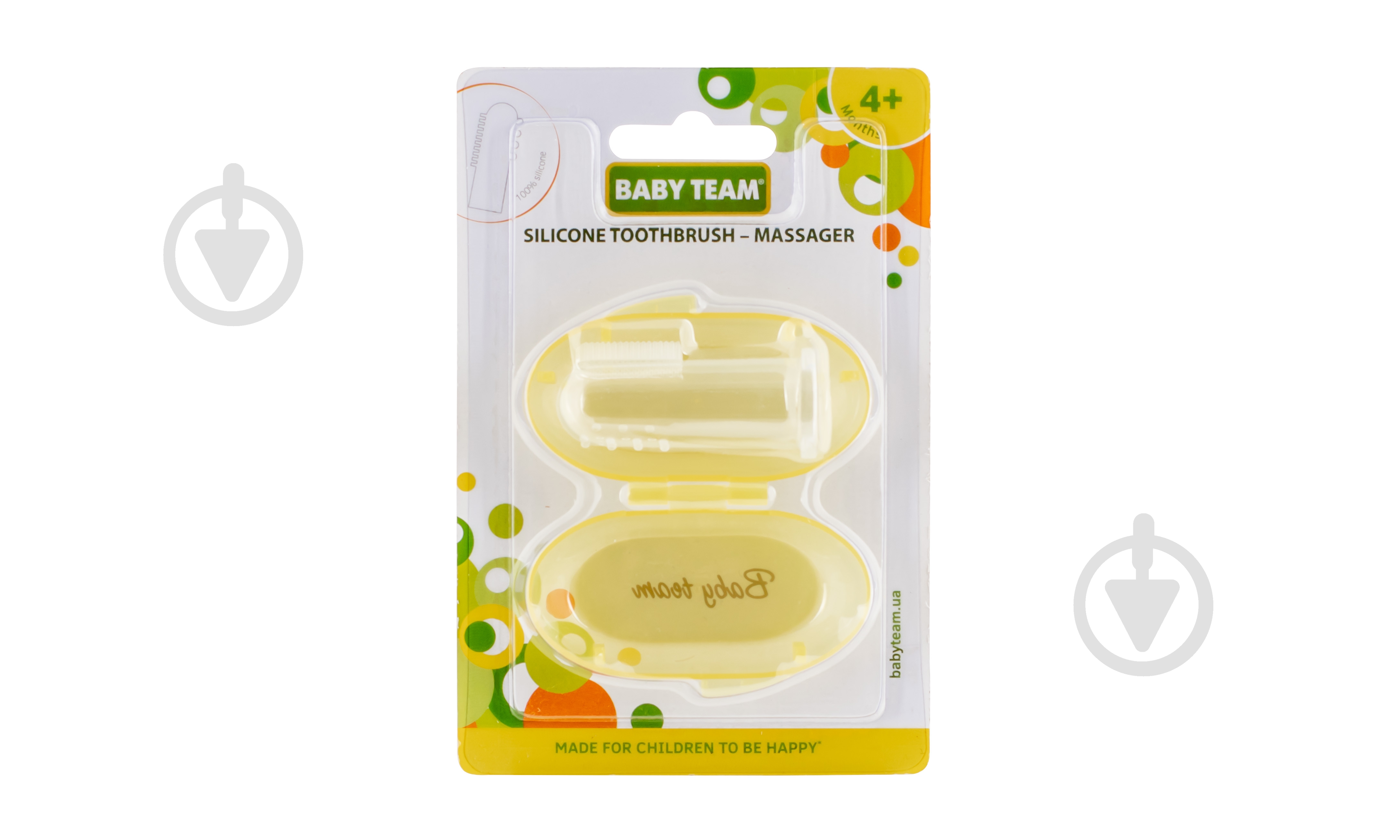 Дитяча зубна щітка Baby Team з контейнером в асортименті - фото 9