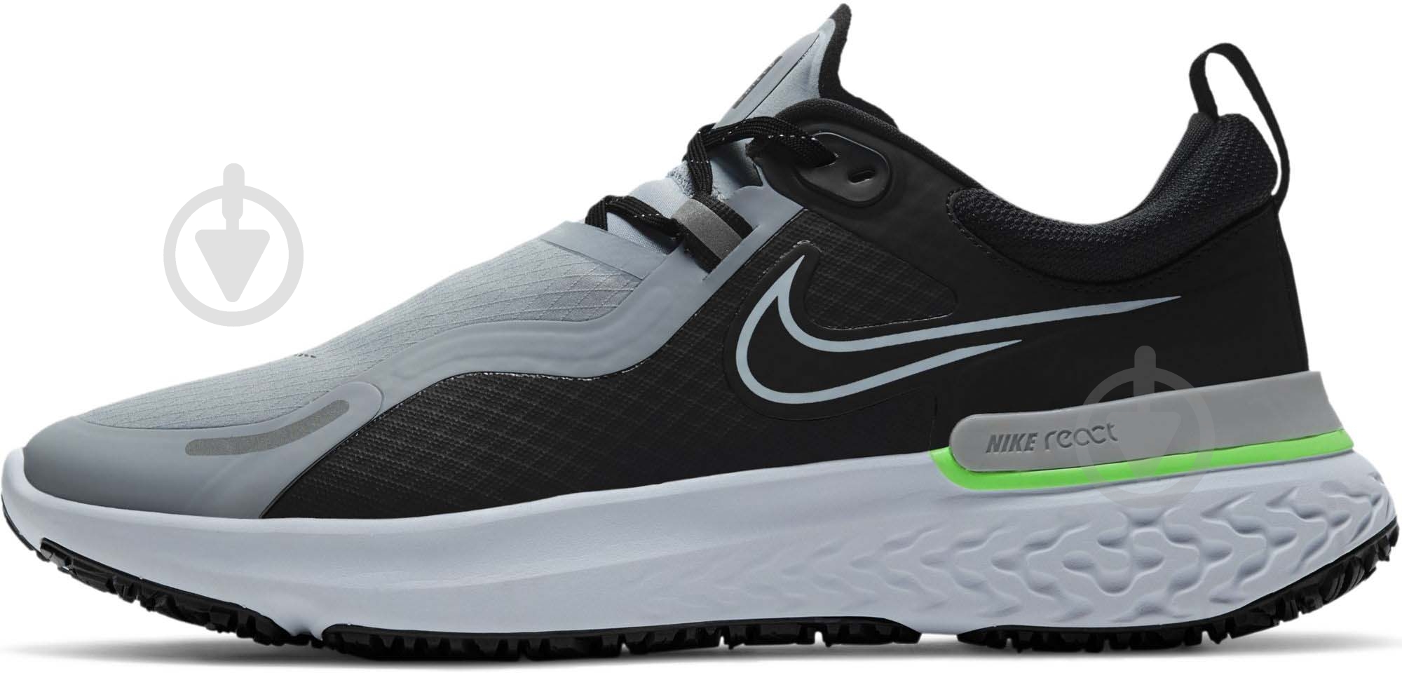 Кроссовки мужские весенние Nike REACT MILER SHIELD CQ7888-003 р.43 черные - фото 6