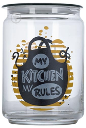 Набор банок Luminarc Club kitchen rules 3х0.5, 0.75,1 л (P8457) - фото 3 Набор банок Luminarc Club kitchen rules 3х0.5, 0.75,1 л (P8457) - фото 3