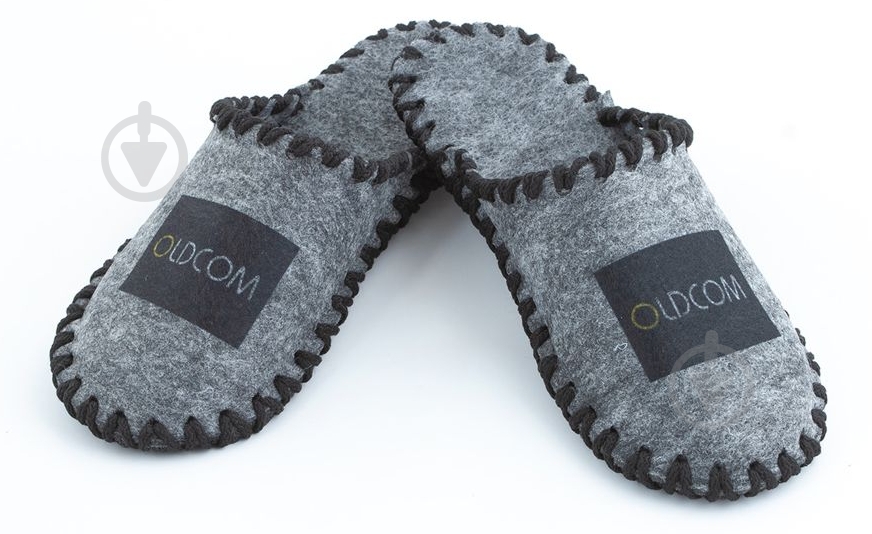 Капці домашні Олдком закриті р.46/47 сірий - фото 4