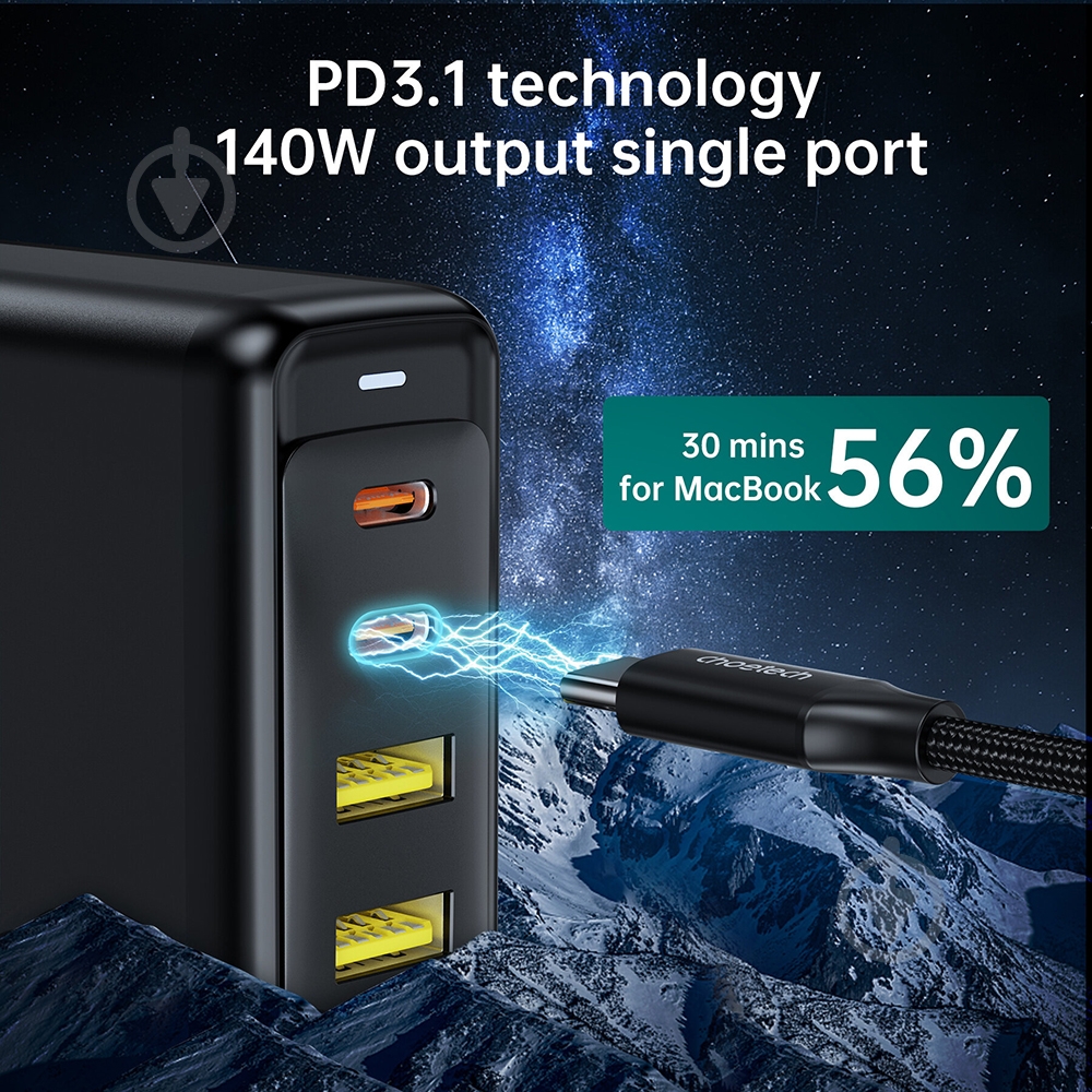 Зарядное устройство Choetech PD6005-EU-BK - фото 6 Зарядное устройство Choetech PD6005-EU-BK - фото 6
