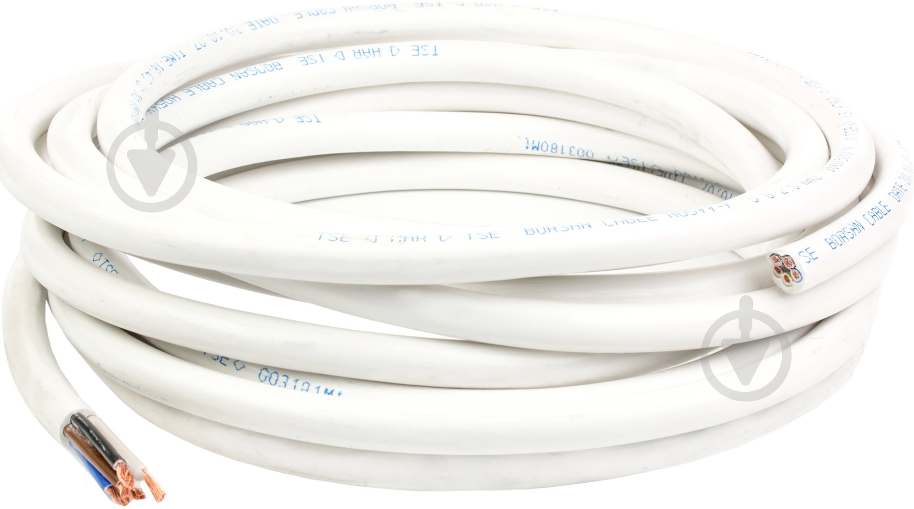 Кабель силовой Borsan ПВС 5x2,5 медь - фото 2