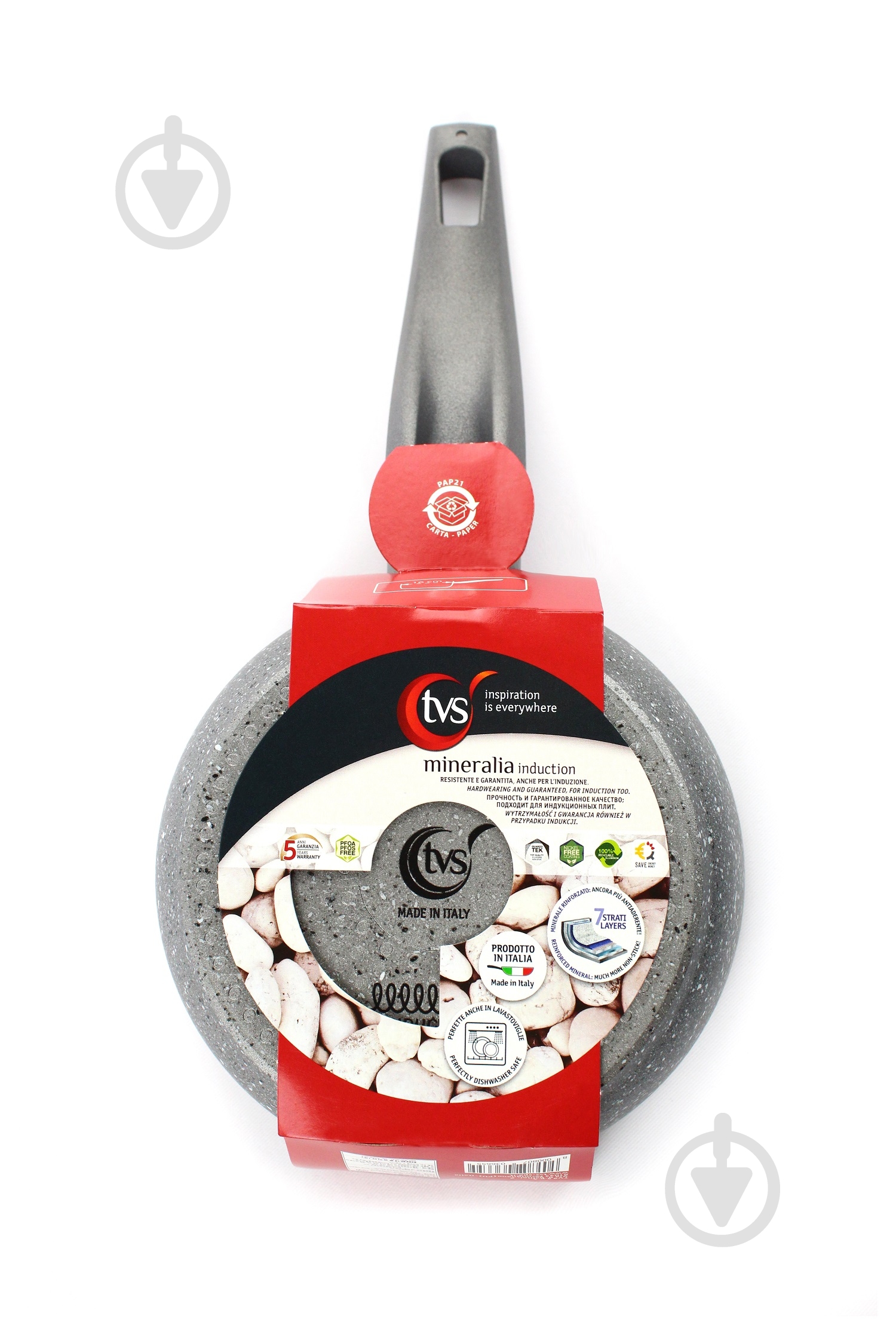 Ковш TVS Mineralia Induction 16 см 1,3 л - фото 6