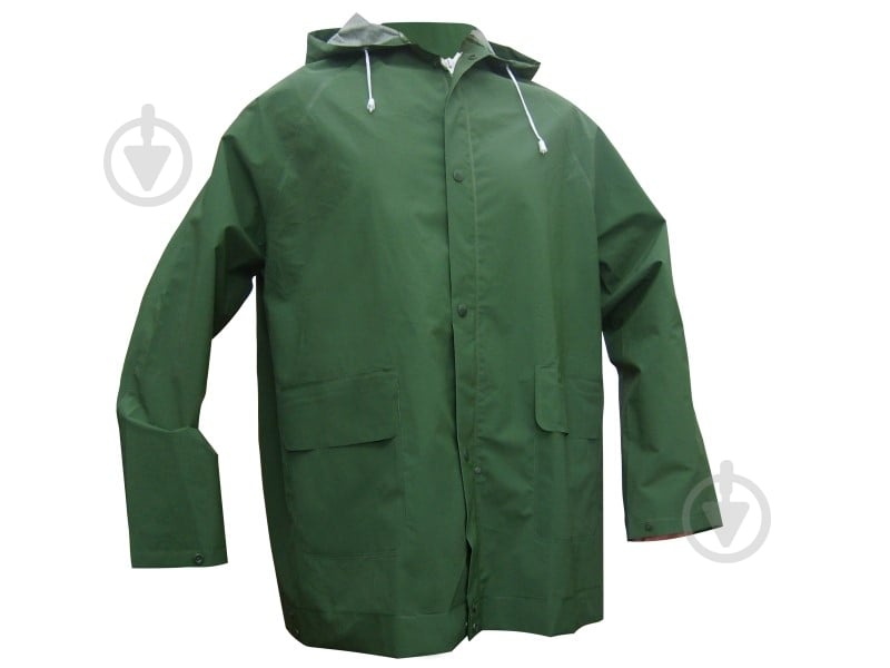 Плащ от дождя Delta Plus МА305 р. L MA305VEGT2 зеленый - фото 1