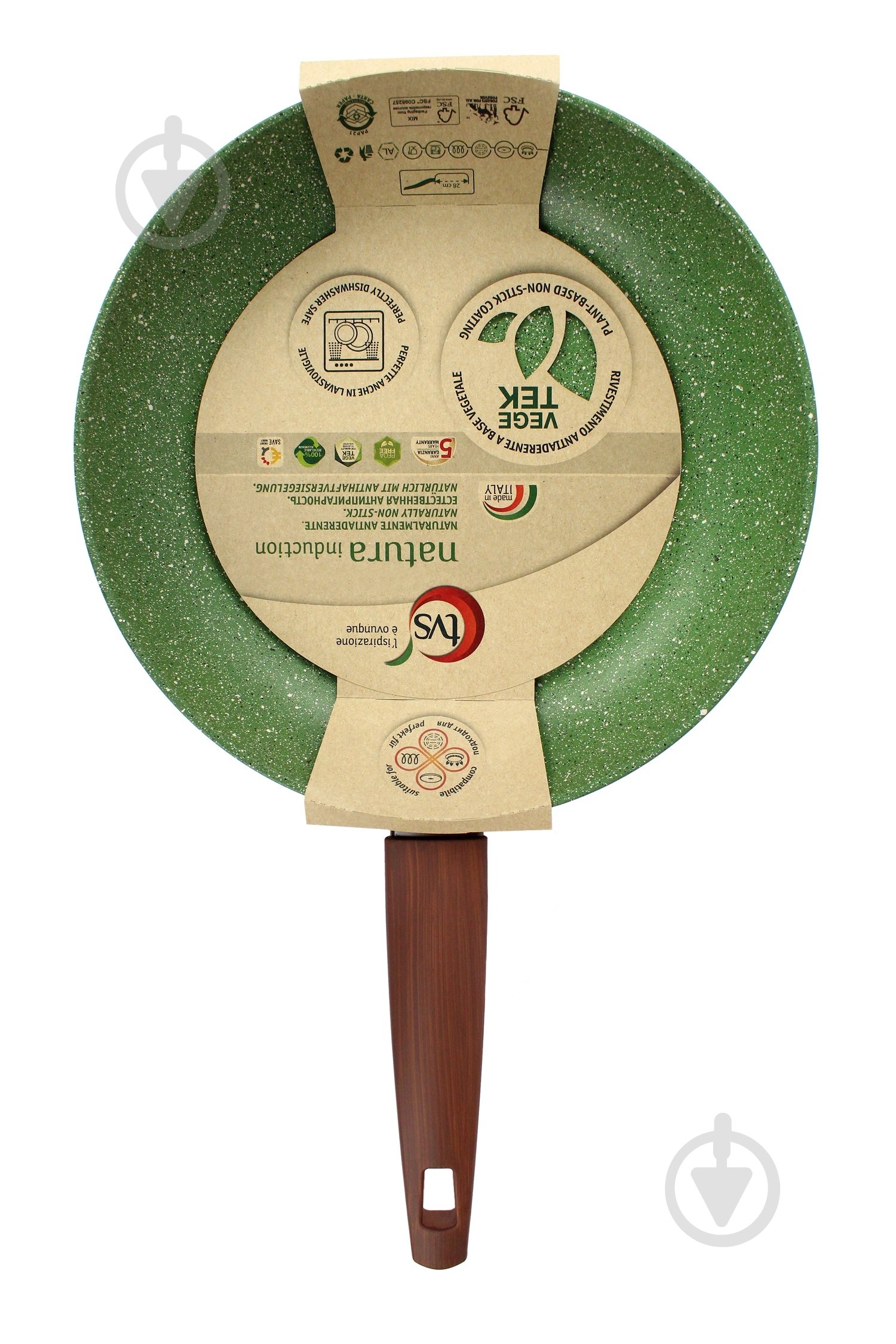 Ковш TVS Natura Induction 20 см 2,6 л - фото 3