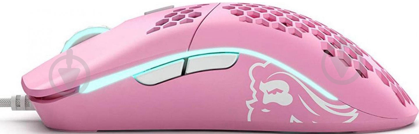 Мышь GLORIOUS Model O Matte USB (GO-Pink) - фото 4