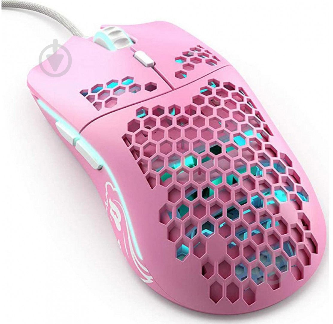 Мышь GLORIOUS Model O Matte USB (GO-Pink) - фото 3