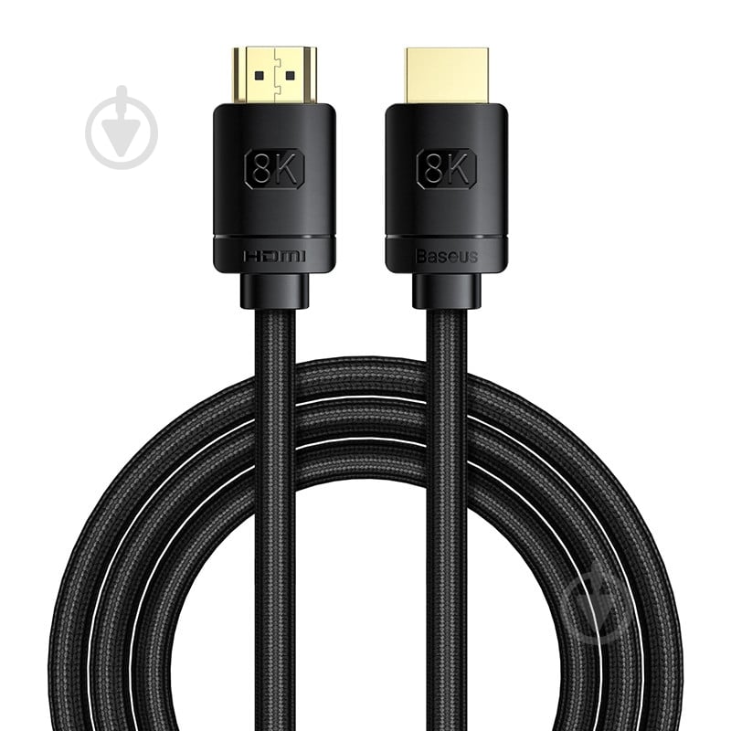 Кабель BASEUS 2 м чорний (CAKGQ-K01) - фото 1