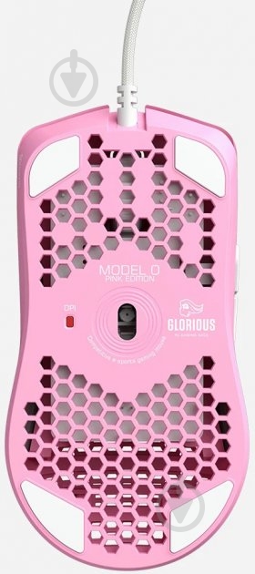 Мышка GLORIOUS Model O Minus Matte USB Pink (GOM-Pink) - фото 2 Мышка GLORIOUS Model O Minus Matte USB Pink (GOM-Pink) - фото 2
