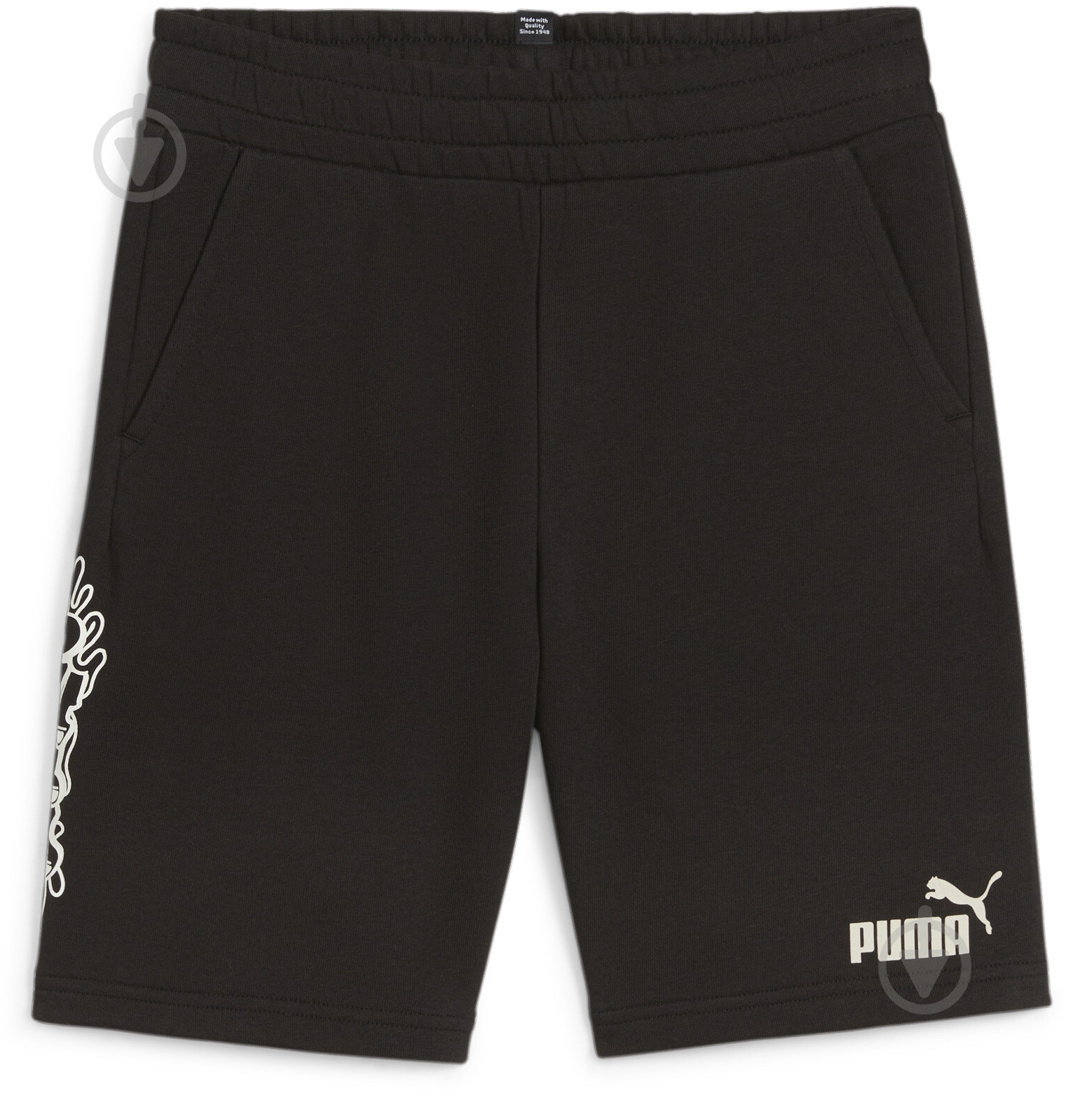 Шорты Puma ESS+ MID 90S SHORTS TR B 67924701 р. 152 черный - фото 1