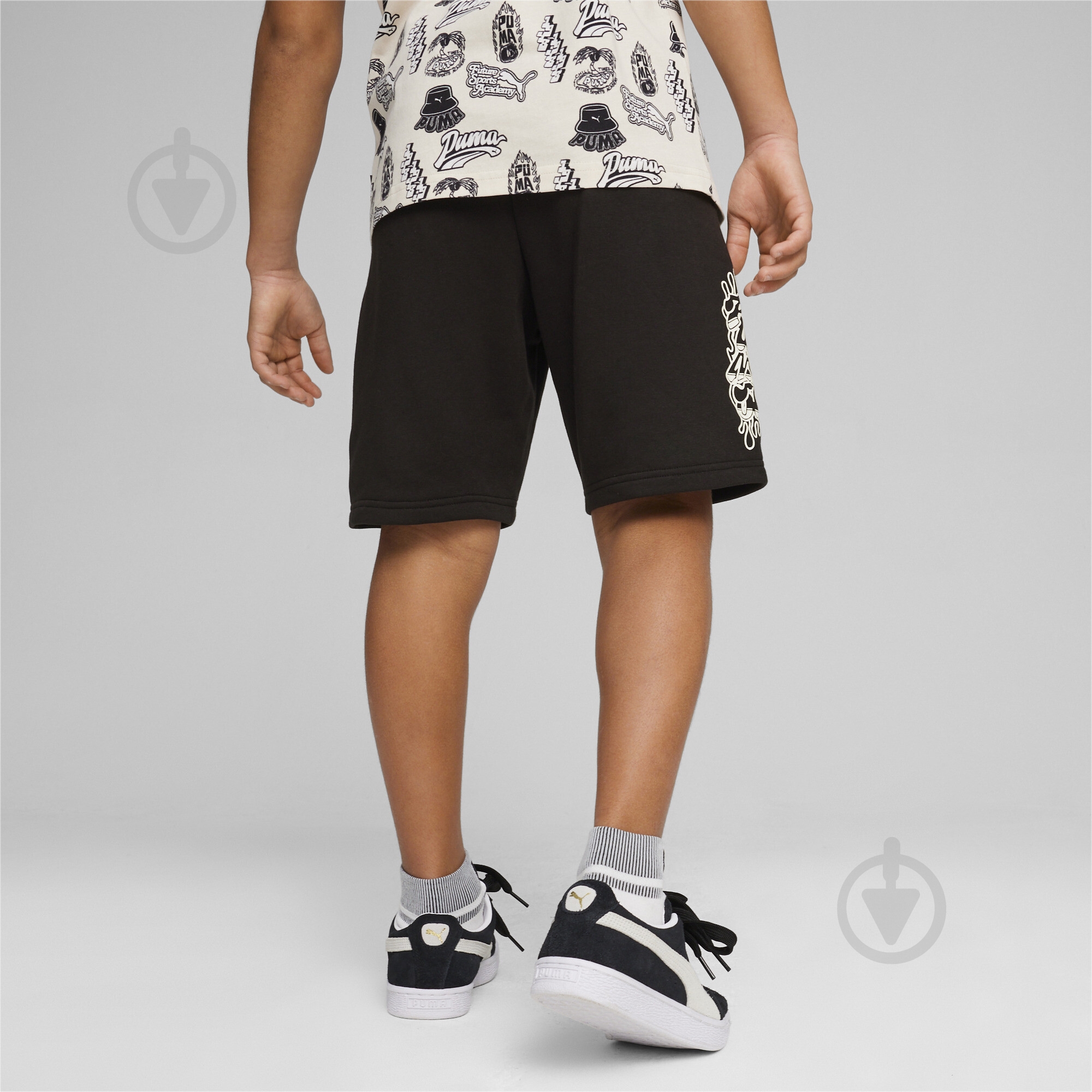 Шорты Puma ESS+ MID 90S SHORTS TR B 67924701 р. 152 черный - фото 4