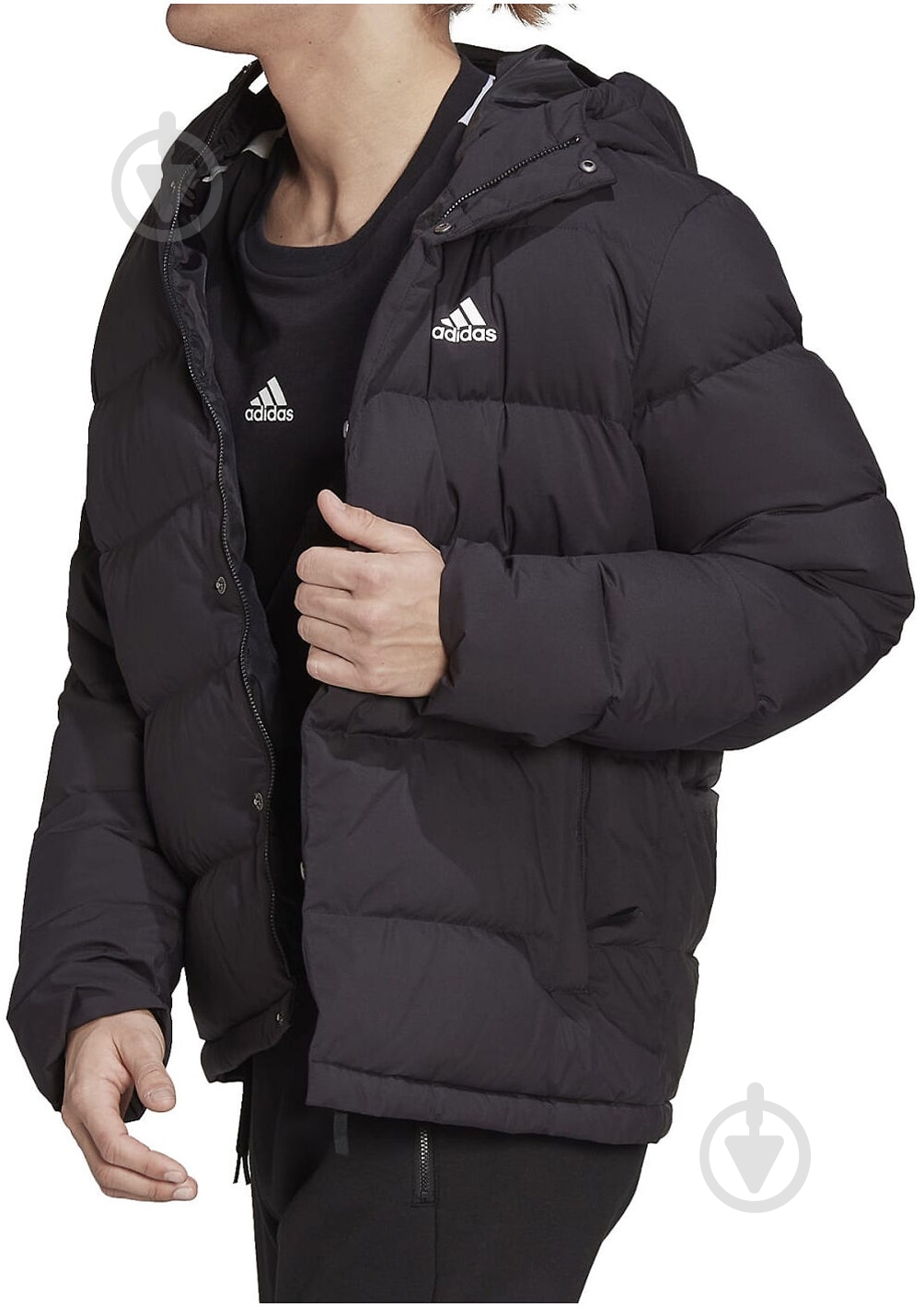 Куртка мужская Adidas Helionic HG8751 р.S черный - фото 3