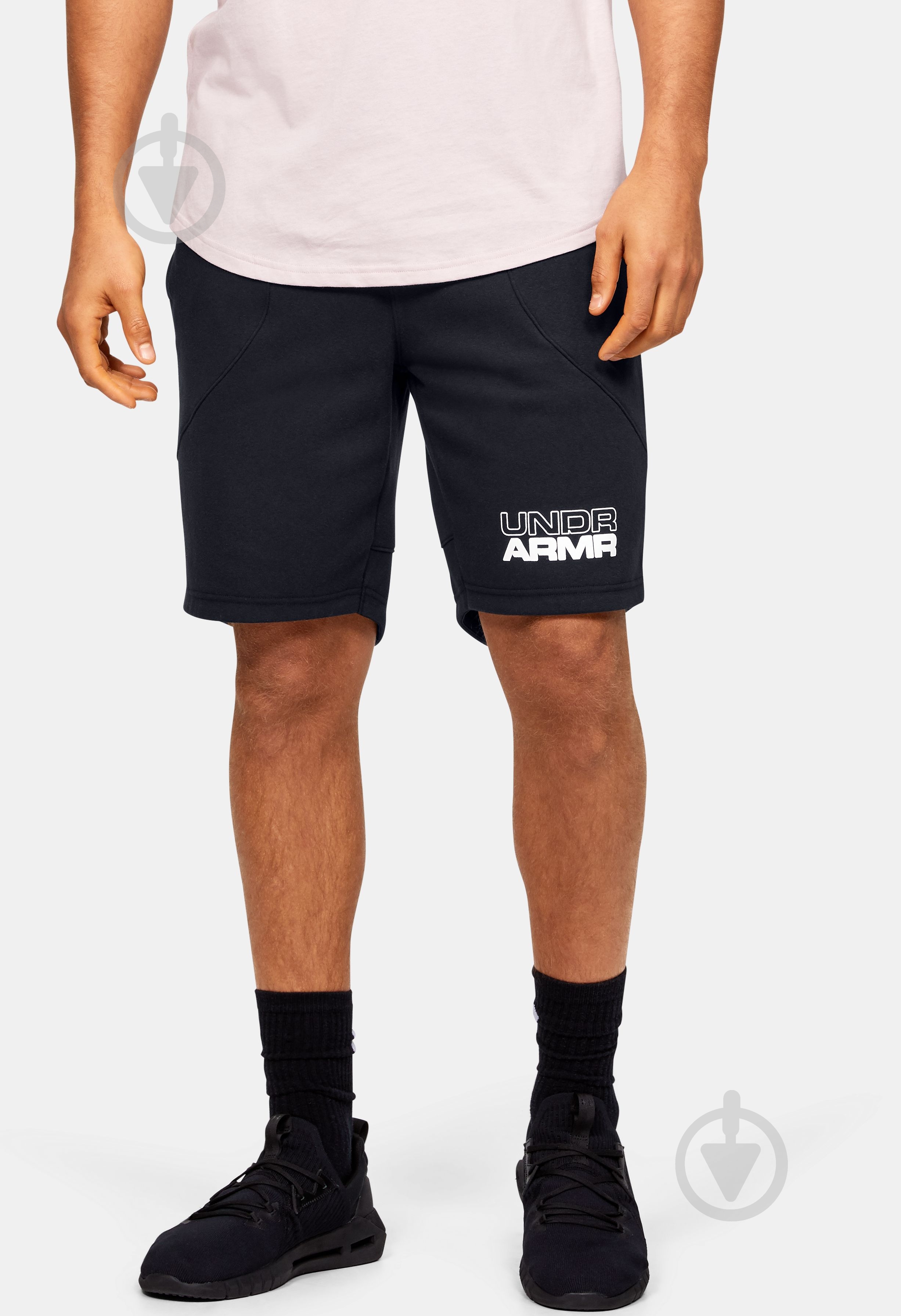 Шорти Under Armour UA BASELINE FLEECE SHORT 1351286-001 р. M чорний - фото 3 Шорти Under Armour UA BASELINE FLEECE SHORT 1351286-001 р. M чорний - фото 3