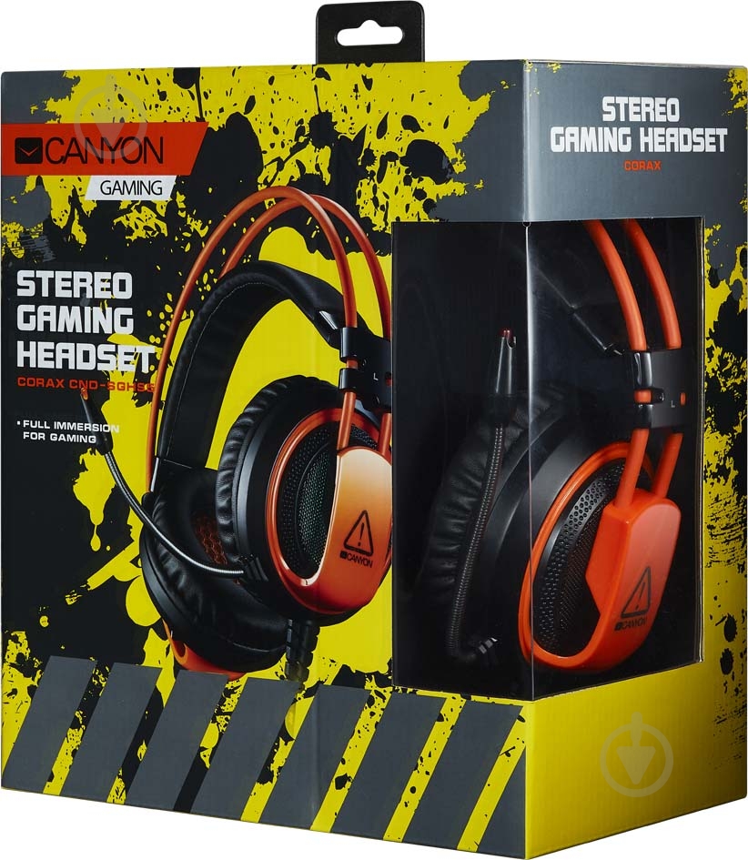 Наушники Canyon Corax CND-SGHS5 black - фото 8