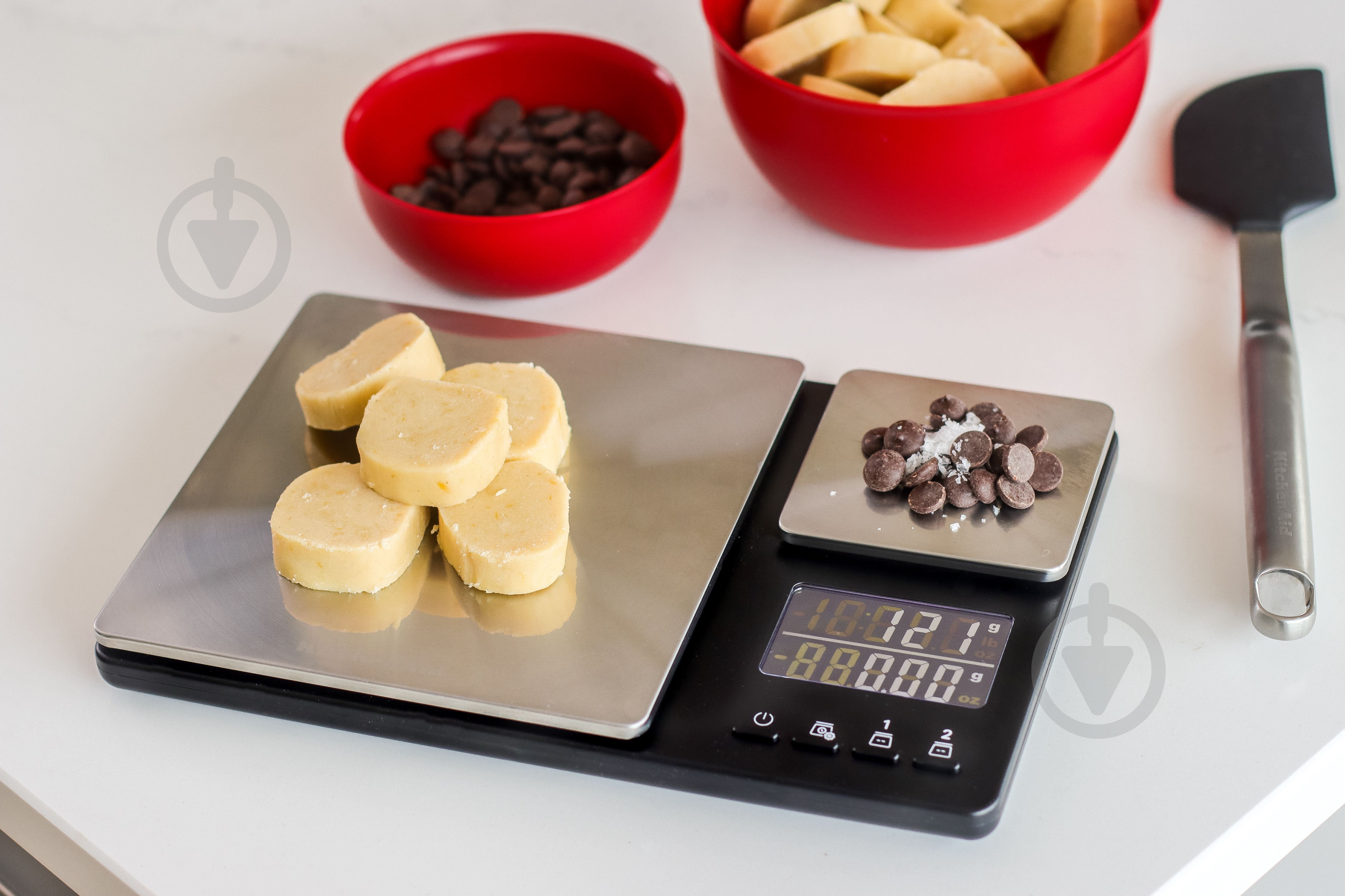 Ваги кухонні KitchenAid Measuring з подвійною платформою срібний (KQ909G) - фото 6