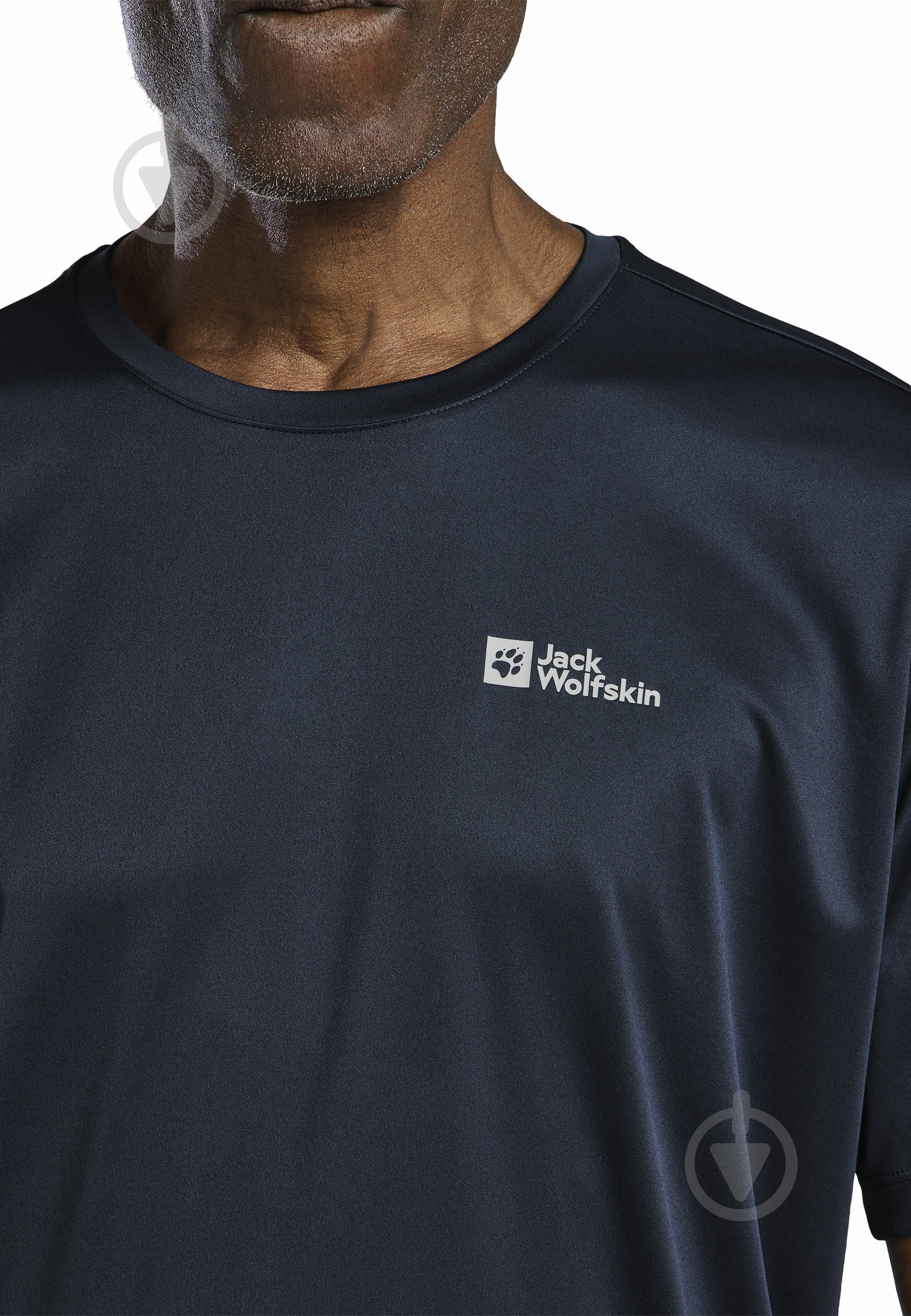 Футболка Jack Wolfskin TECH T M A63293_C0412 р.L синий - фото 4