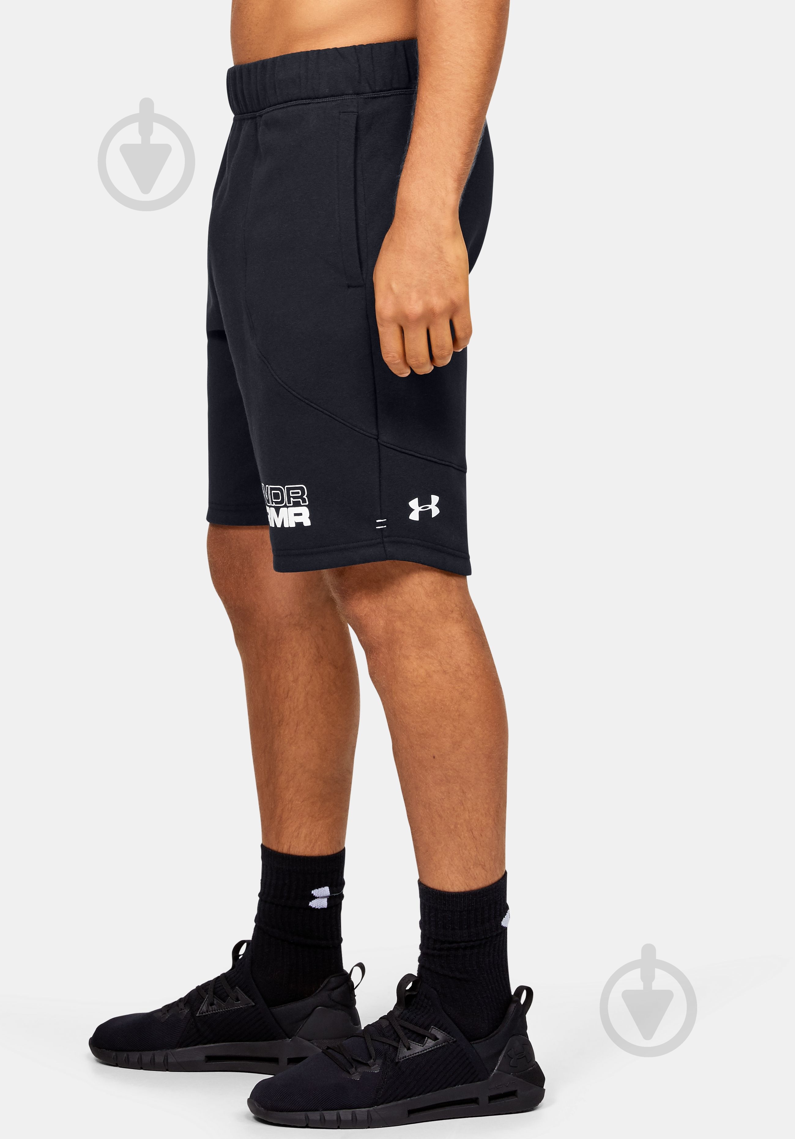 Шорты Under Armour UA BASELINE FLEECE SHORT 1351286-001 р. L черный - фото 5