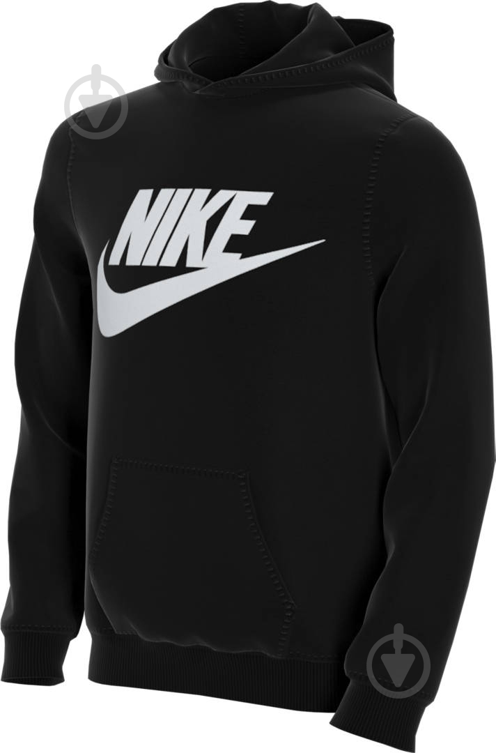 Джемпер Nike B NSW CLUB + HBR PO CJ7861-012 р. M черный - фото 3