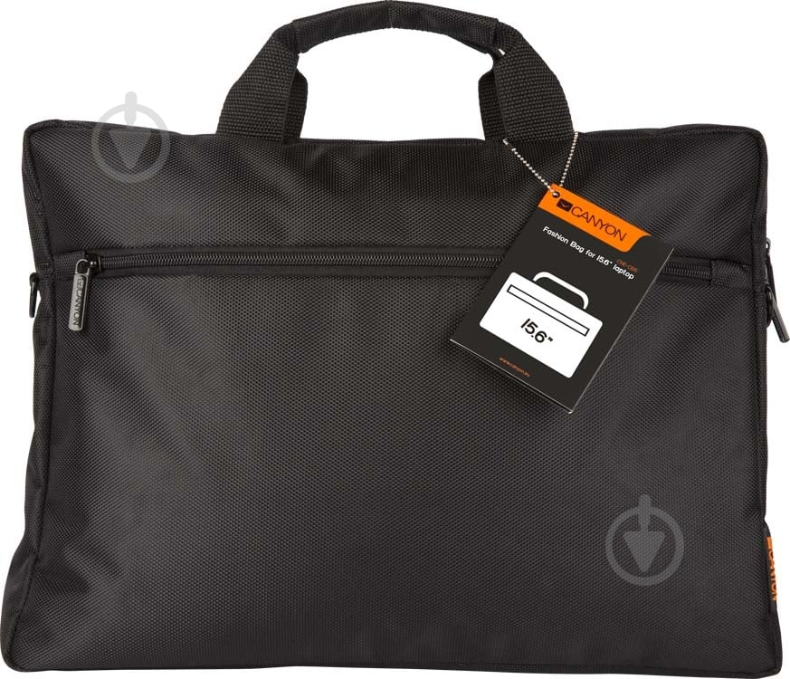 Сумка для ноутбука Canyon 15.6" black (CNE-CB5B2) - фото 1 Сумка для ноутбука Canyon 15.6" black (CNE-CB5B2) - фото 1