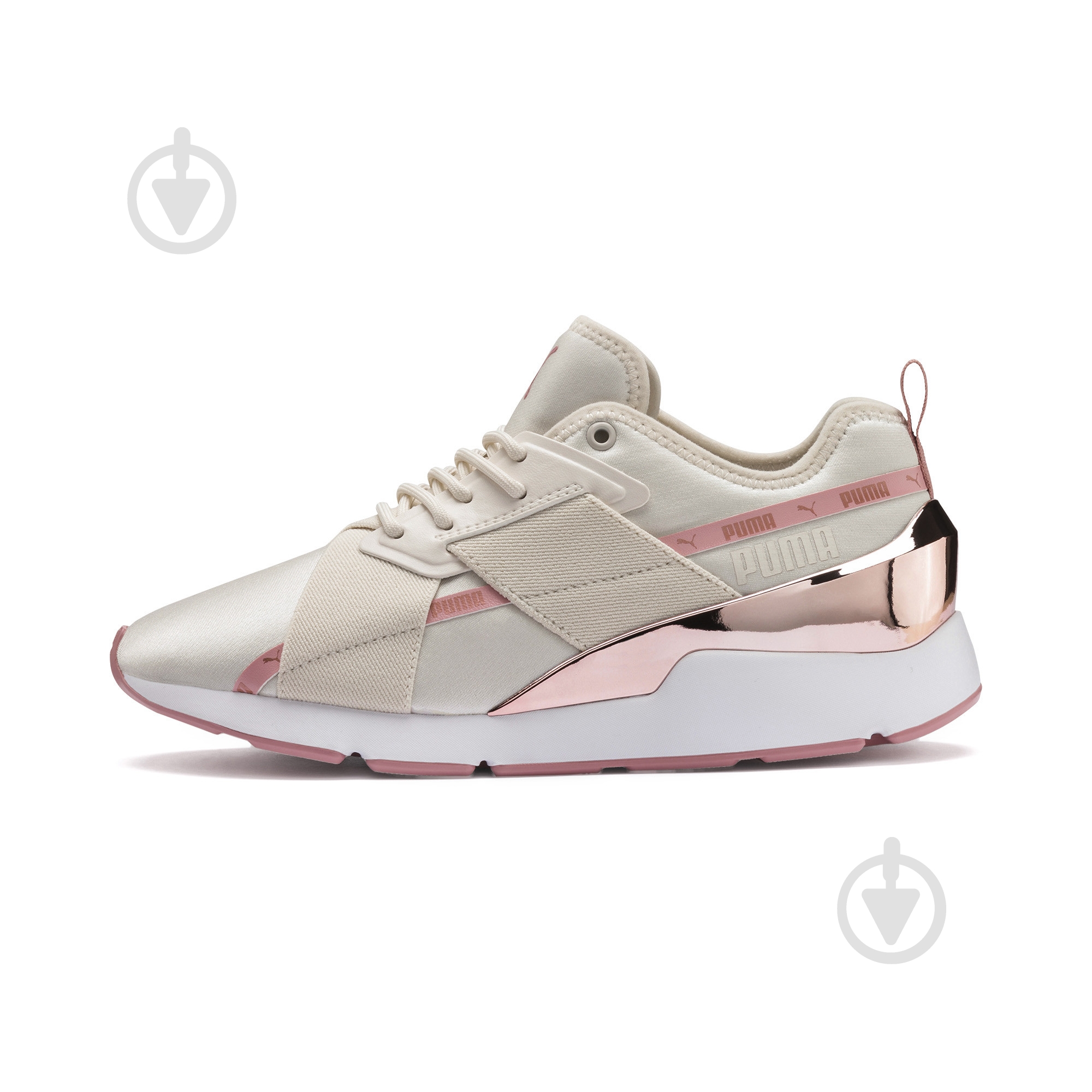 Кросівки жіночі Puma Muse X-2 Metallic Wn s 37083803 р.38,5 бежеві - фото 2 Кросівки жіночі Puma Muse X-2 Metallic Wn s 37083803 р.38,5 бежеві - фото 2