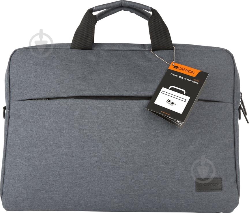 Сумка для ноутбука Canyon 15.6" grey (CNE-CB5G4) - фото 1