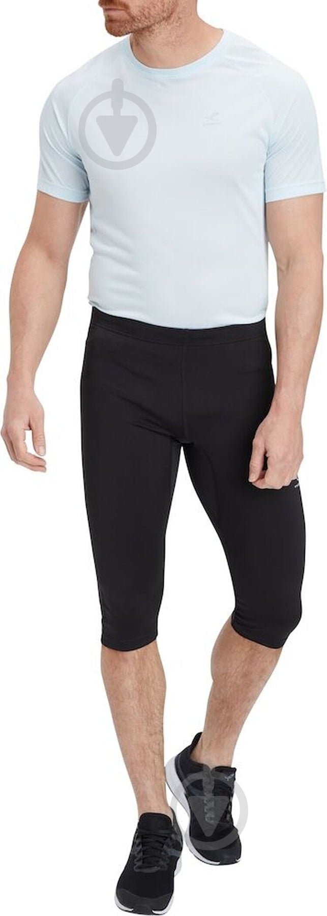 Бриджи Energetics Perino 3/4 Tights 411812-050 р.S черный - фото 3