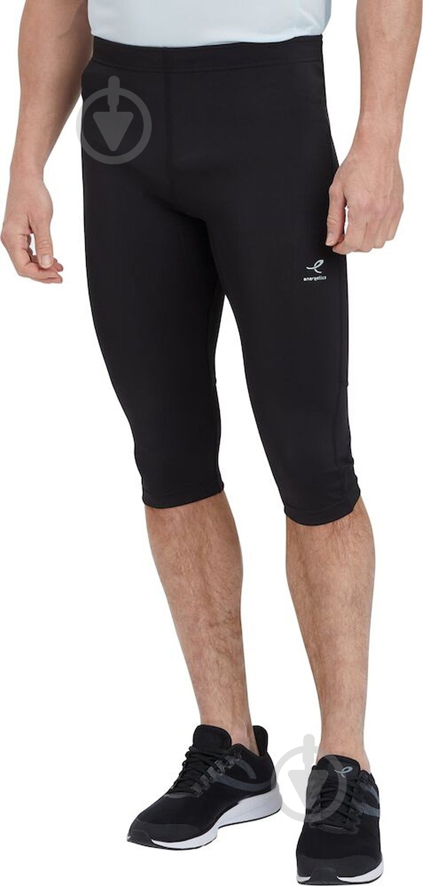 Бриджи Energetics Perino 3/4 Tights 411812-050 р.S черный - фото 1