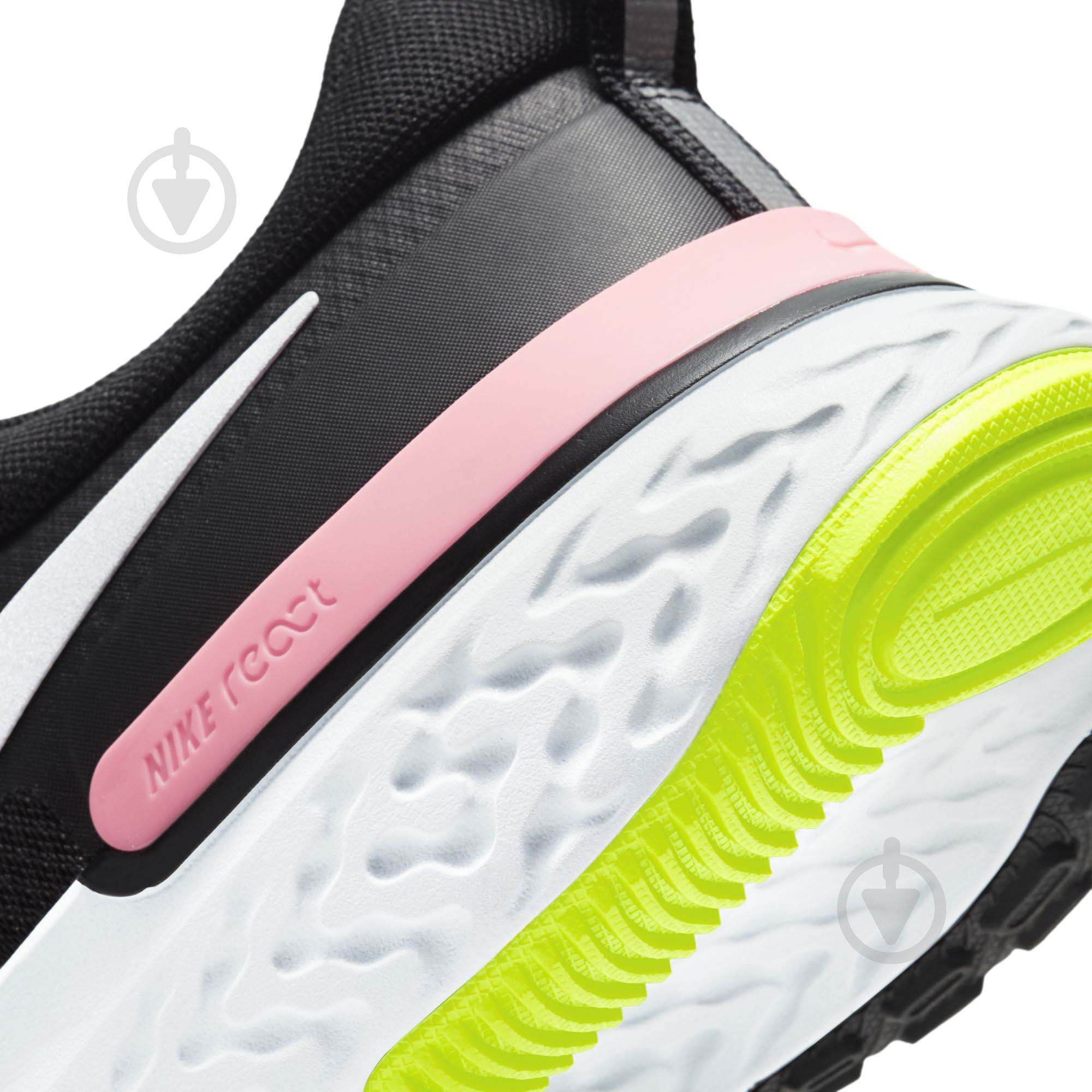 Кроссовки женские летние Nike REACT MILER CW1778-012 р.37,5 черные - фото 14