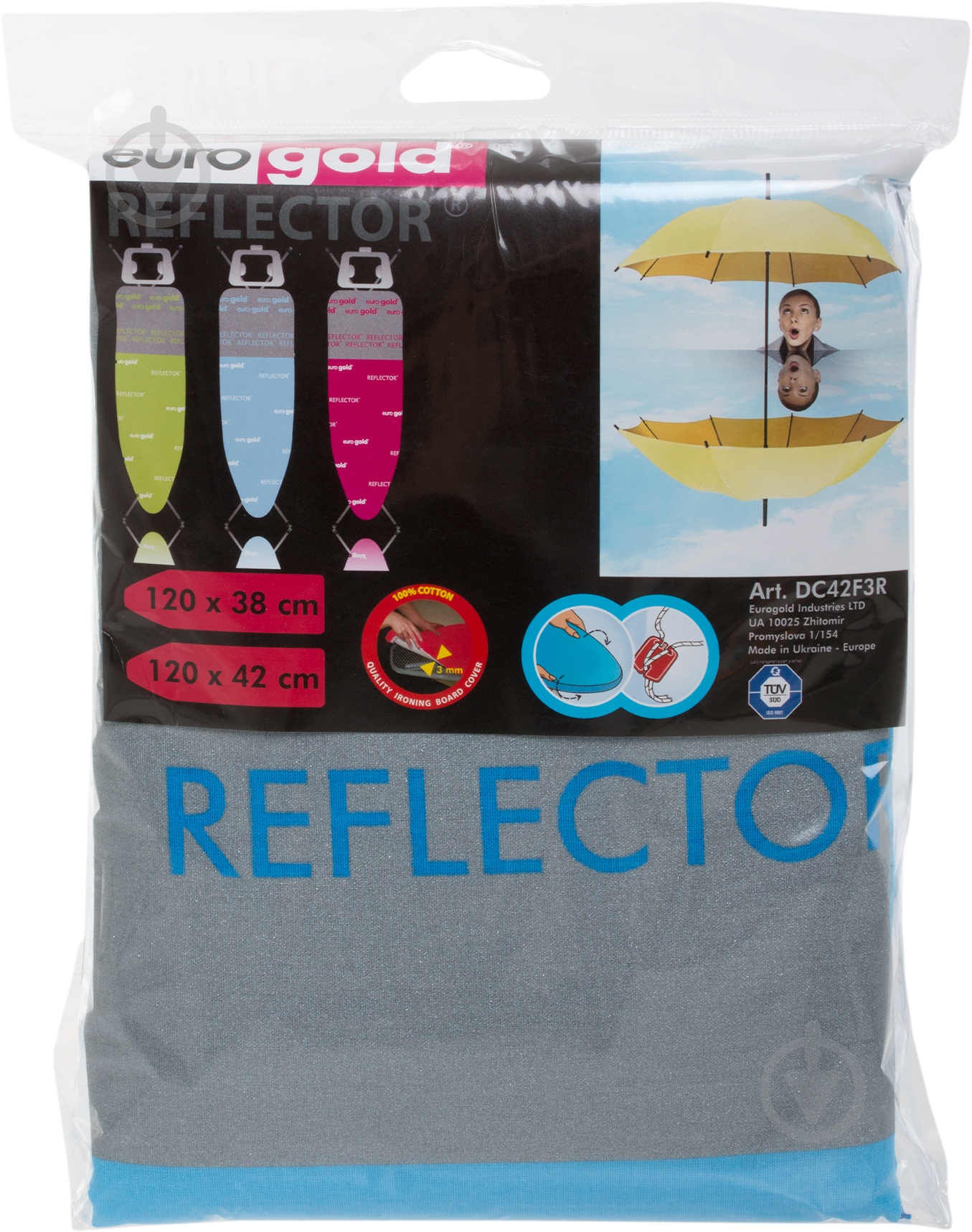 Чехол для гладильной доски Рефлектор 42 DC42F3R - фото 3