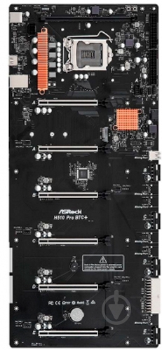 Материнська плата ASRock H510 PRO BTC+ (Socket 1200, Intel H510, ) - фото 3