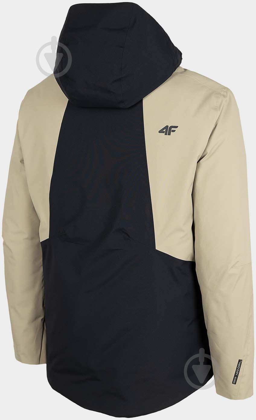 Куртка мужская демисезонная 4F SKI JACKET KUMN008 H4Z22-KUMN008-30S р.M бежево-черная - фото 4