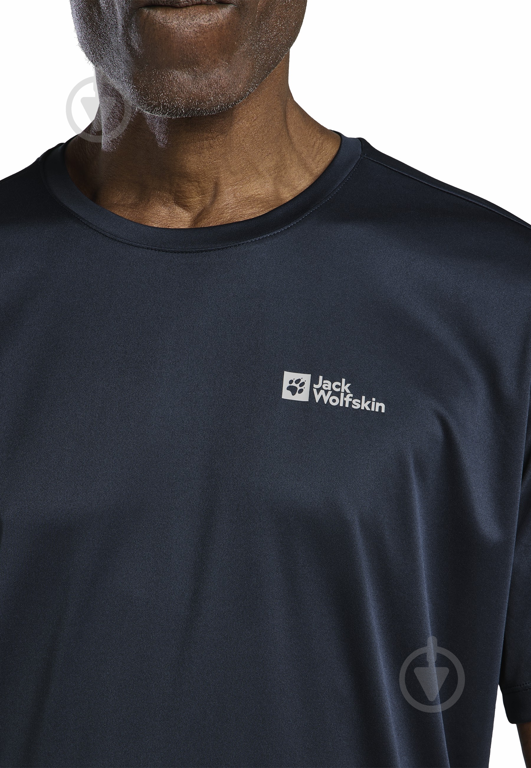 Футболка Jack Wolfskin TECH T M A63293_C0412 р.S синий - фото 4
