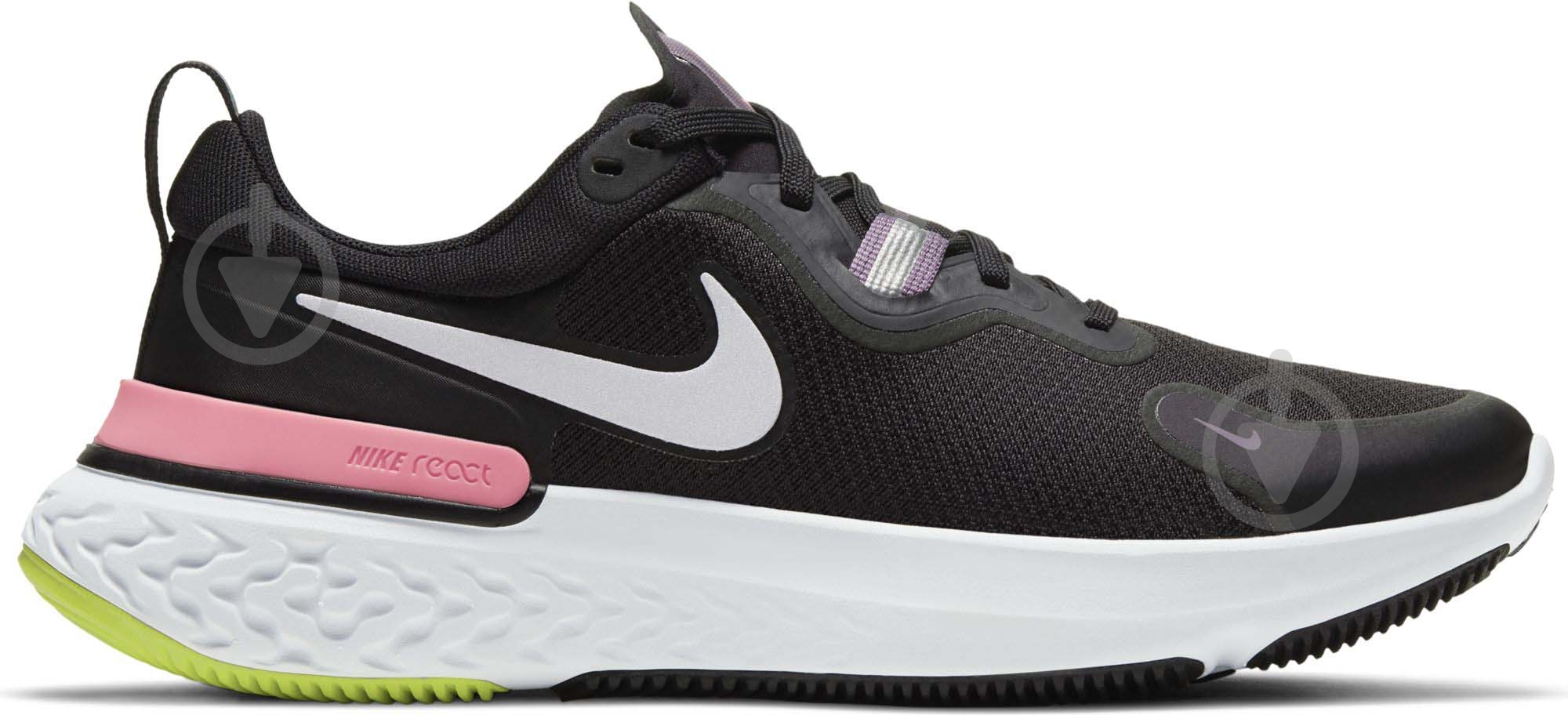Кроссовки женские летние Nike REACT MILER CW1778-012 р.38,5 черные - фото 4