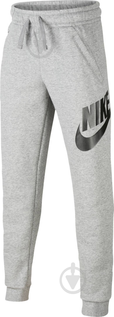 Брюки Nike B NSW CLUB + HBR PANT CJ7863-092 р. L серый - фото 1