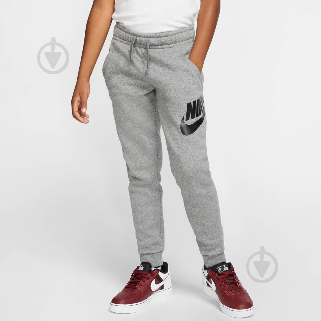 Брюки Nike B NSW CLUB + HBR PANT CJ7863-092 р. L серый - фото 4