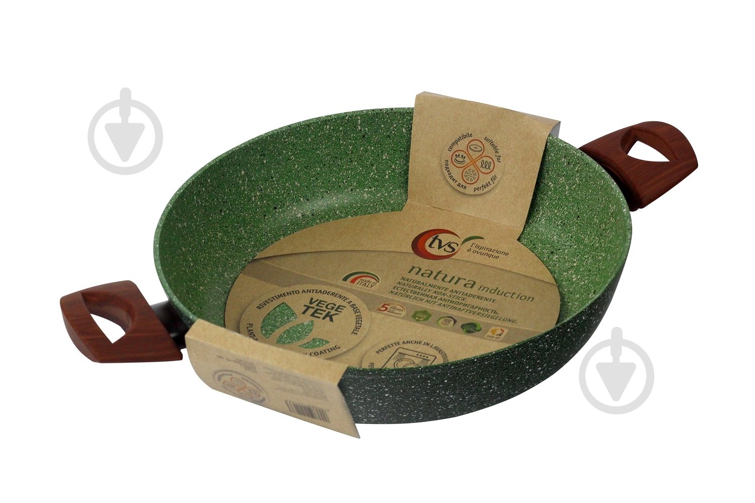 Сотейник Natura Induction 28 см TVS - фото 2 Сотейник Natura Induction 28 см TVS - фото 2