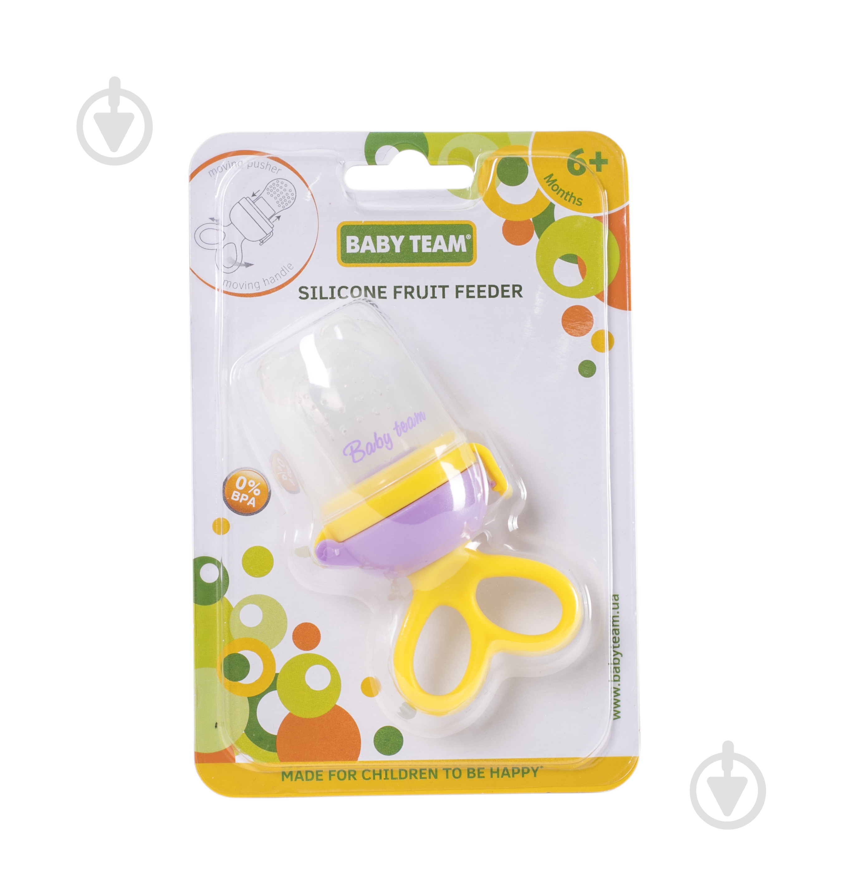 Ніблер Baby Team силіконовий в асортименті - фото 15