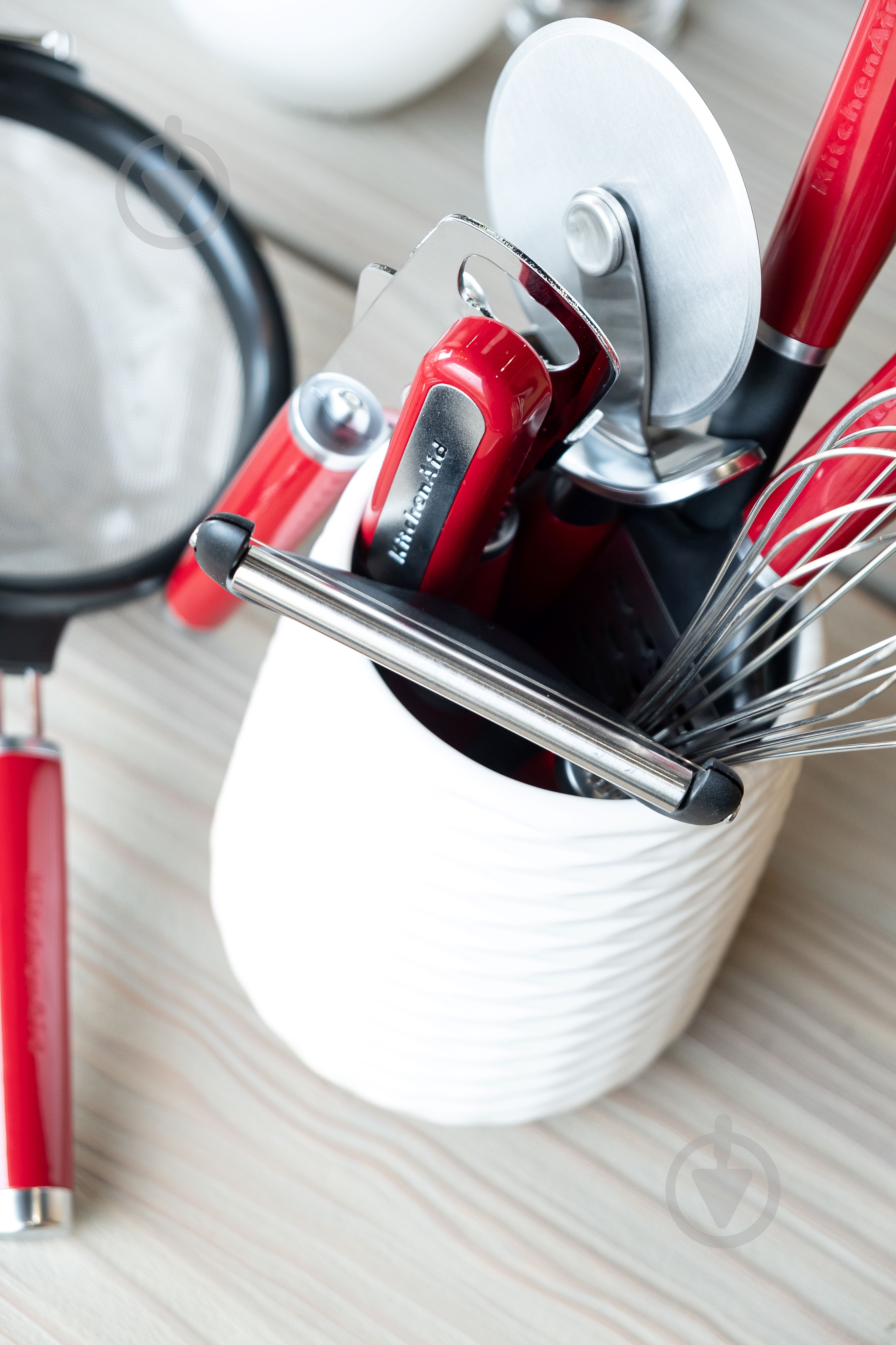 Венчик KitchenAid Coreline, 27,5 см, красный (KAG060OHERE) - фото 5