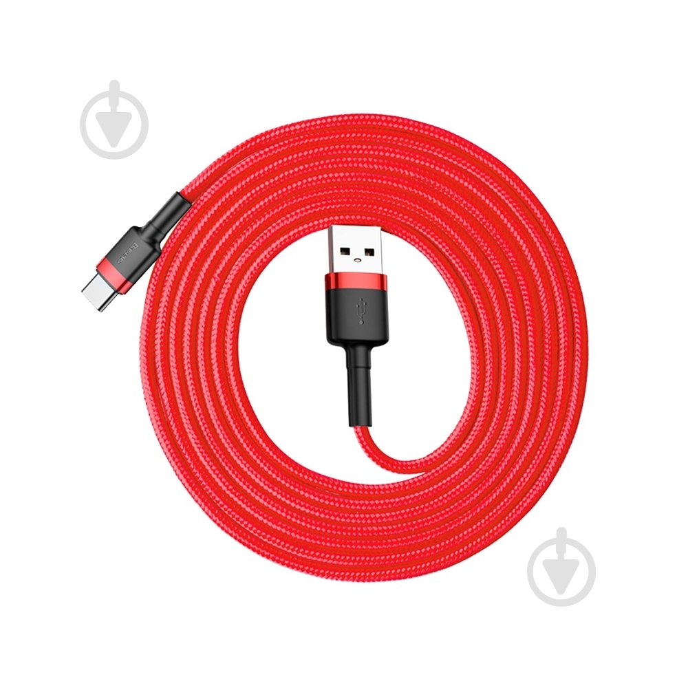 Кабель BASEUS 2 м red (CATKLF-C09) - фото 2