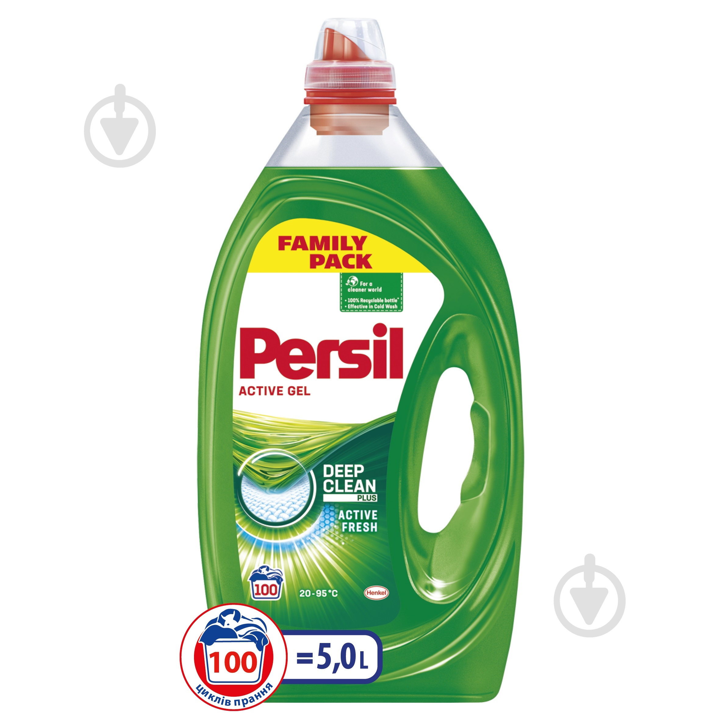 Гель для машинной и ручной стирки Persil Deep Clean универсальный 5 л - фото 1 Гель для машинной и ручной стирки Persil Deep Clean универсальный 5 л - фото 1