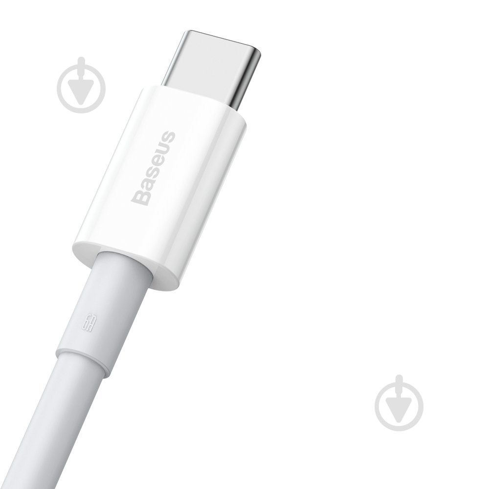 Кабель BASEUS 2 м білий (CATYS-A02) - фото 4 Кабель BASEUS 2 м білий (CATYS-A02) - фото 4