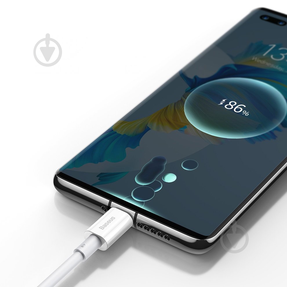 Кабель BASEUS 2 м білий (CATYS-A02) - фото 7 Кабель BASEUS 2 м білий (CATYS-A02) - фото 7