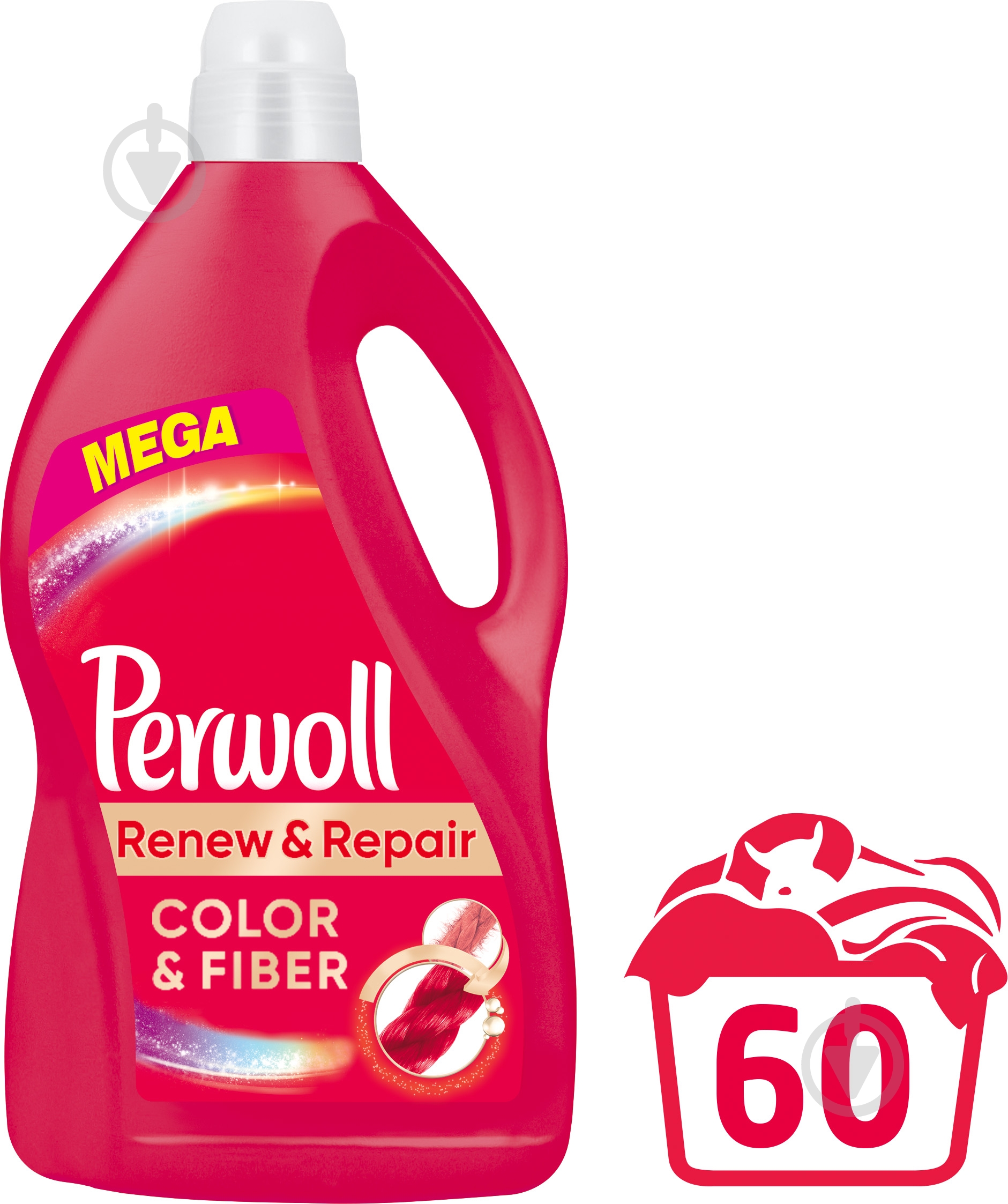 Гель для машинного та ручного прання Perwoll Advanced Color 3,6 л - фото 1 Гель для машинного та ручного прання Perwoll Advanced Color 3,6 л - фото 1