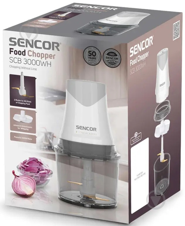 Измельчитель Sencor SCB 3000WH - фото 13