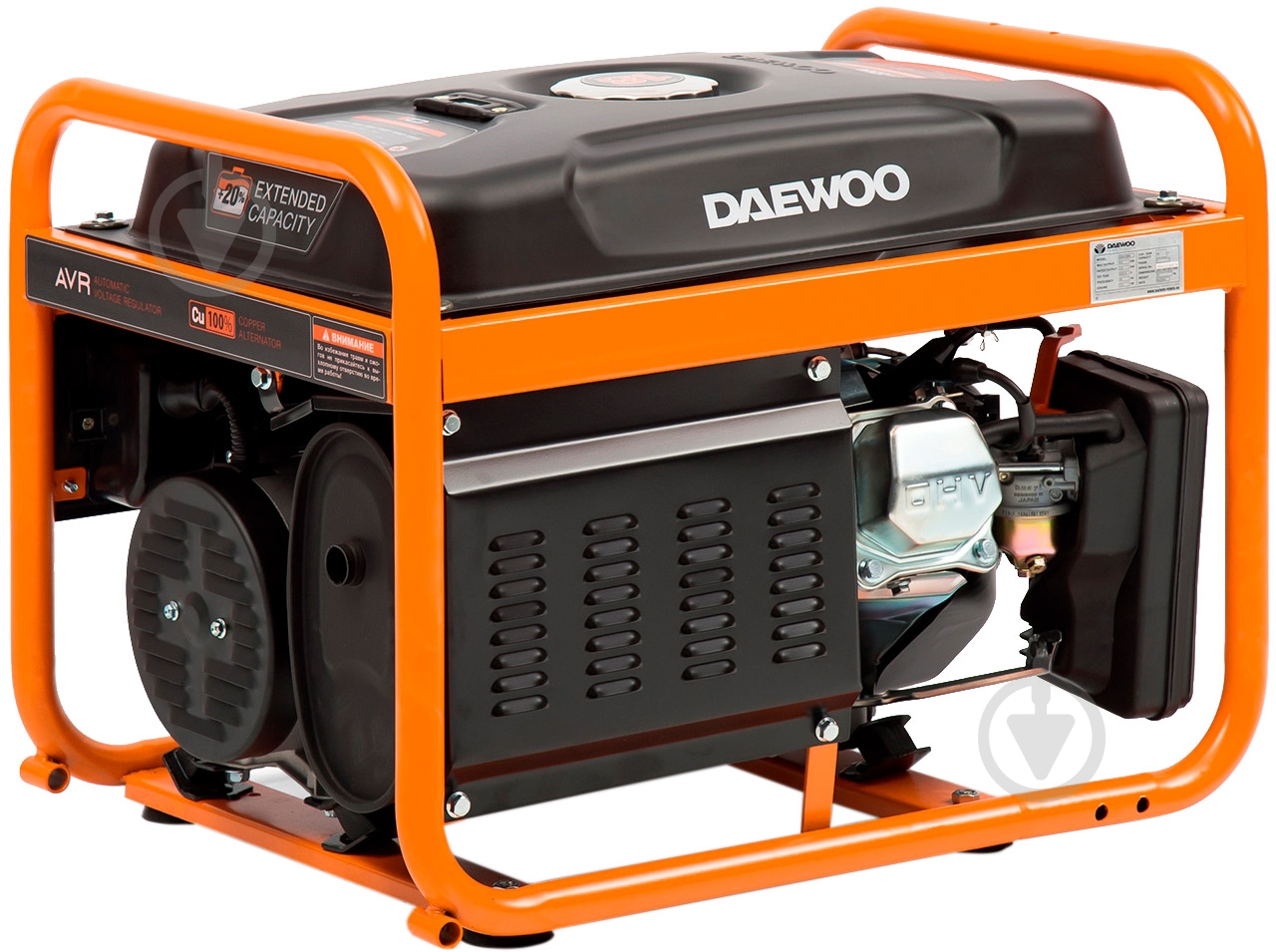 Генератор бензиновый Daewoo 2,8 кВт / 3,2 кВт 220 В GDA 3500 - фото 2