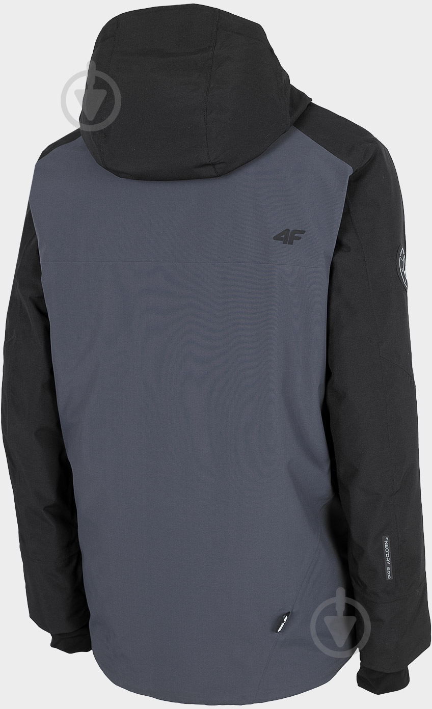 Анорак чоловічий демісезонний 4F SNOWBOARD JACKET KUMS002 H4Z22-KUMS002-22S р.M синій - фото 4