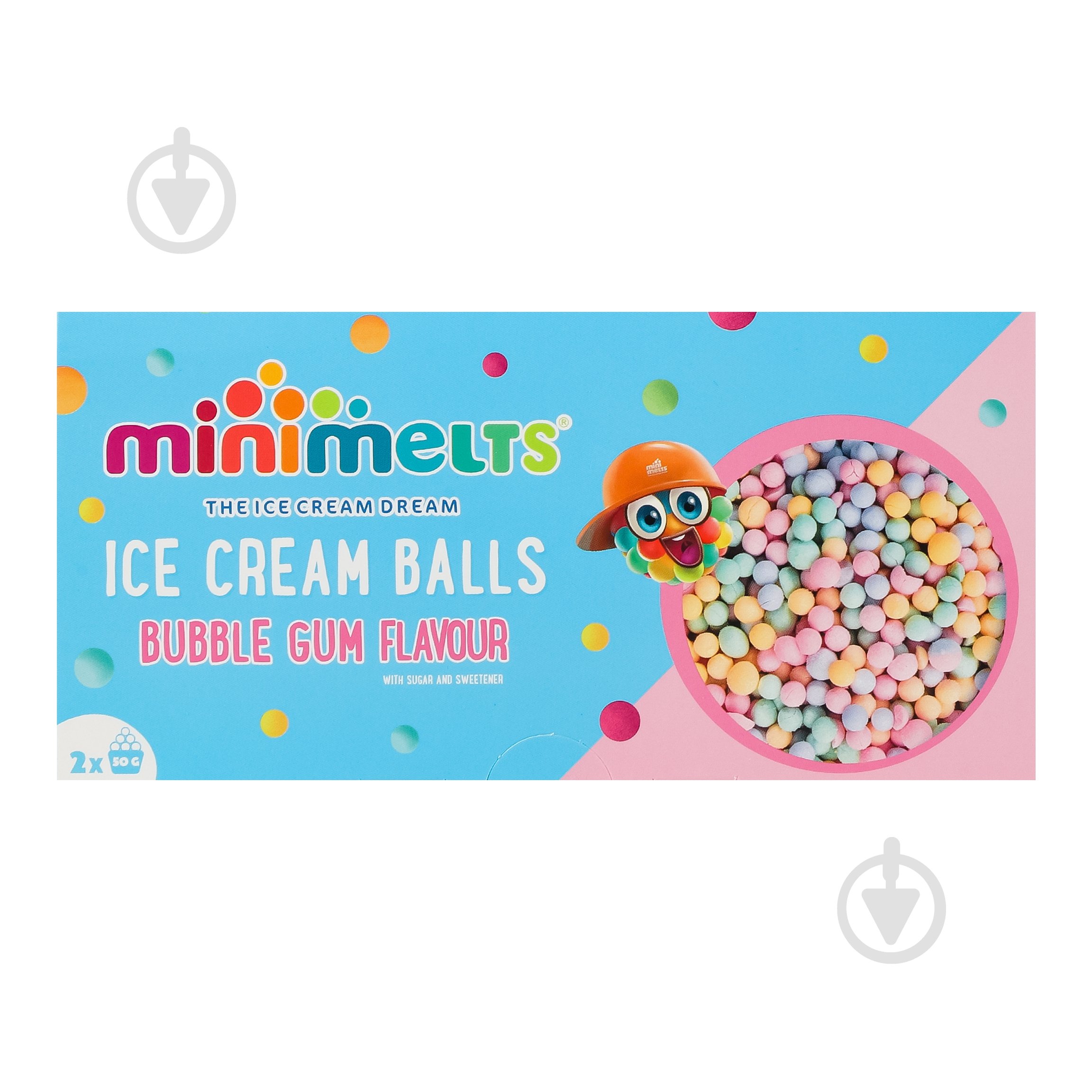 Мороженое Mini Melts Bubble gum 2х50 г - фото 2
